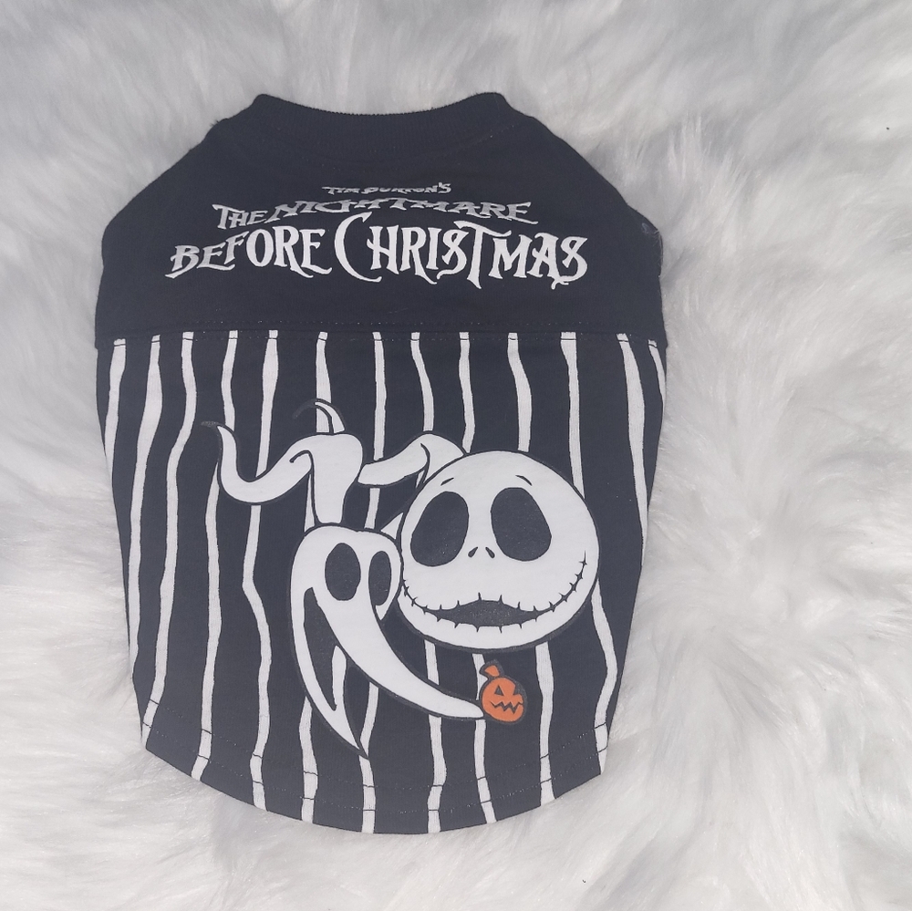 Nightmare Before Christmas Pet Shirt